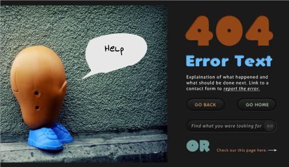 Custom WordPress 404 Error Page