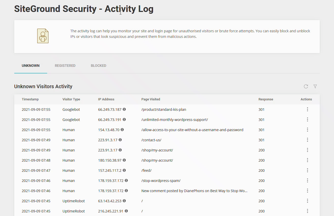 Block Malicious Visits to Your WordPress Site