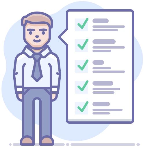 4905473 employee requirements checklist icon