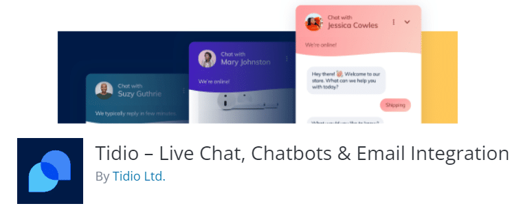 Tidio %E2%80%93 Live Chat Chatbots Email Integration