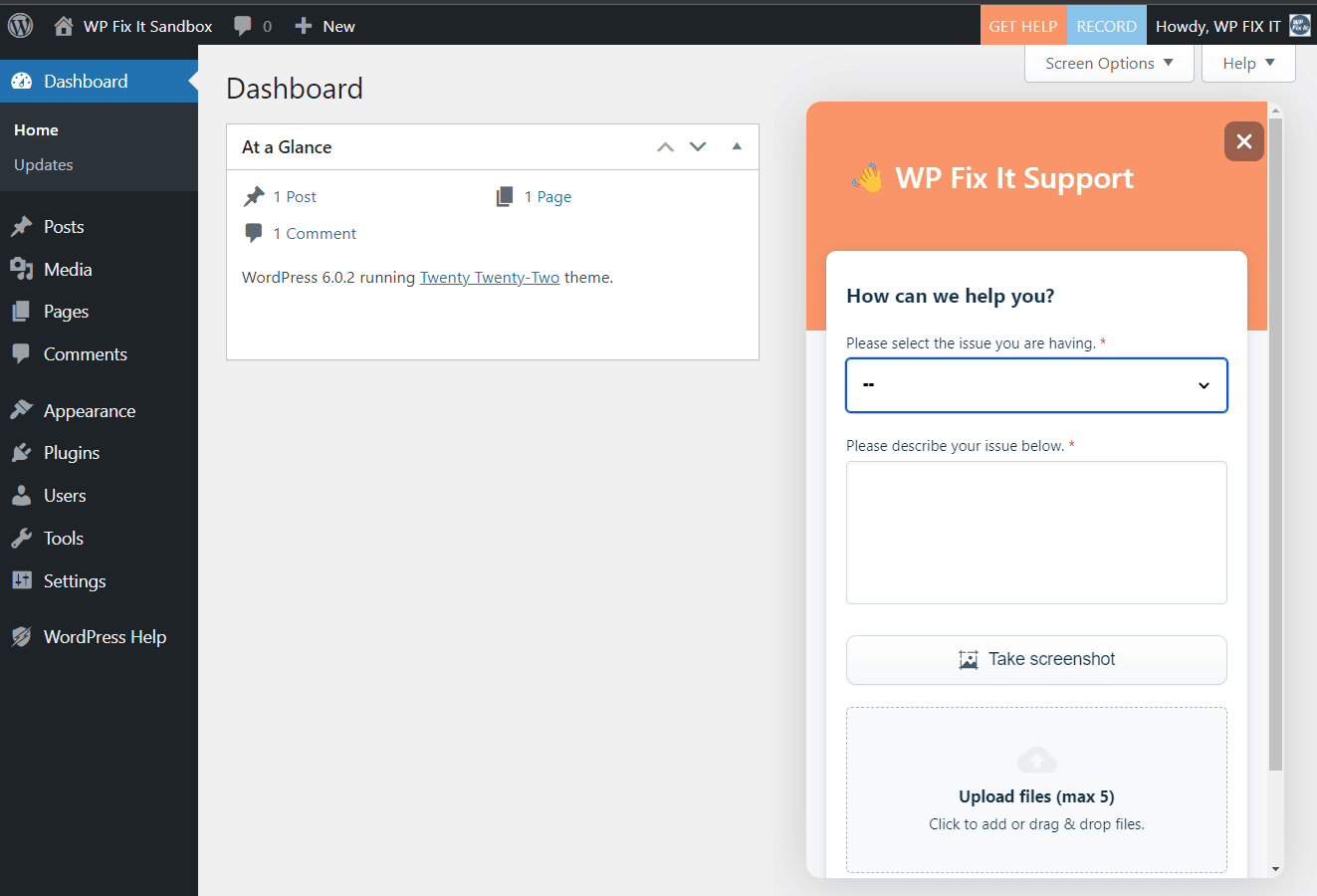 Get WordPress Help